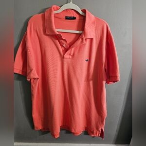 Southern Marsh Vibrant Coral Polo Shirt